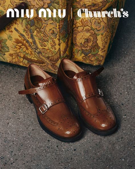 Miu Miu x Church's Is Pure Brogue Brilliance.